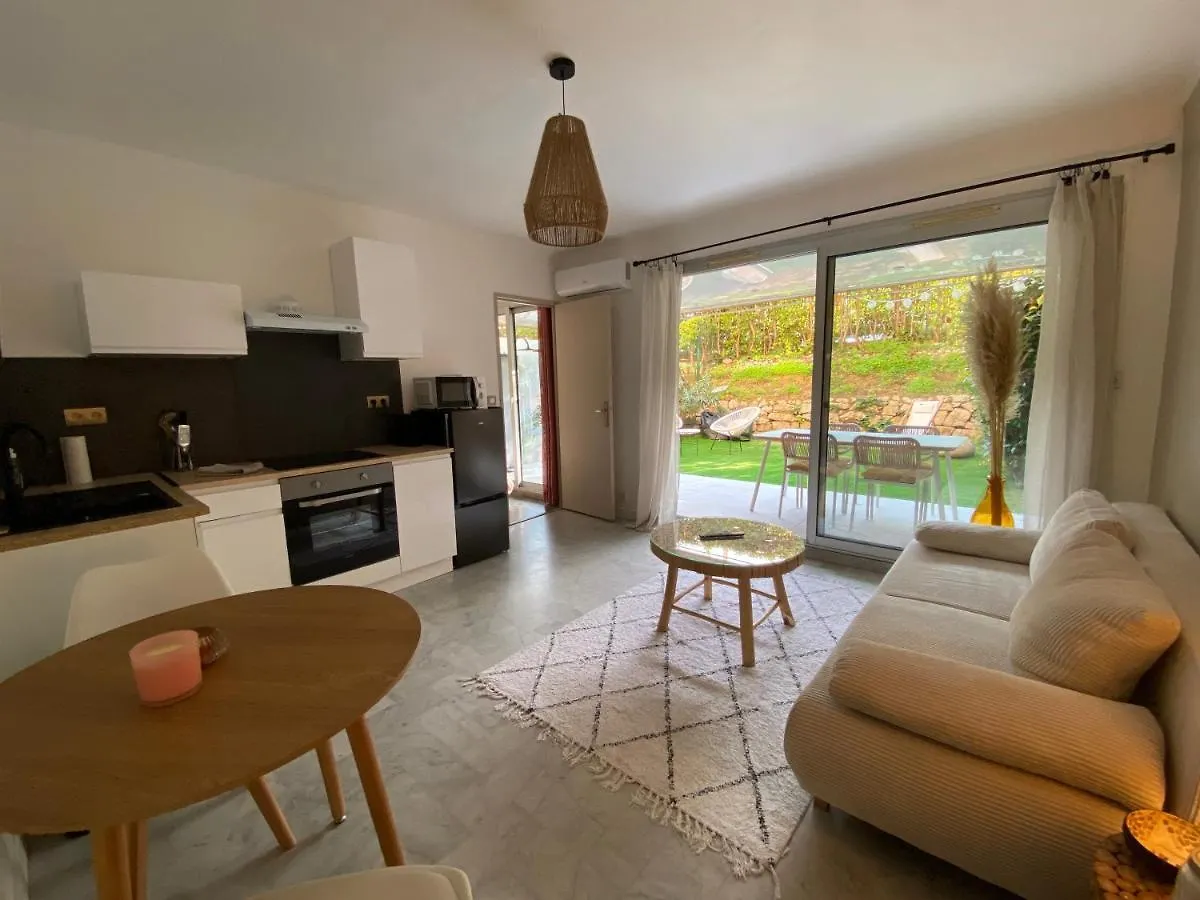 Cosy 2 Pieces, Jardin Privatif Et Piscine Fabron Apartment Nice 0*,