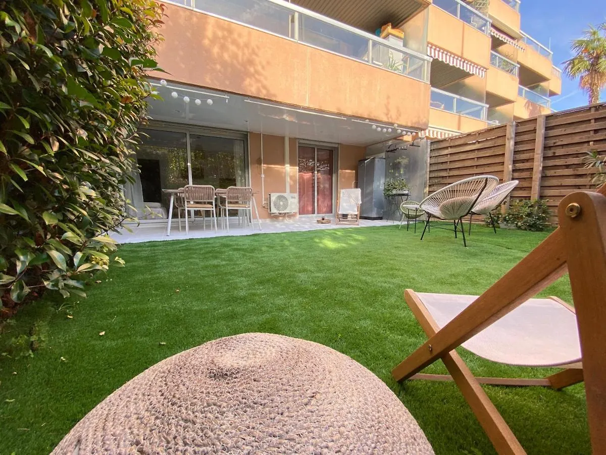 Cosy 2 Pieces, Jardin Privatif Et Piscine Fabron Apartment Nice
